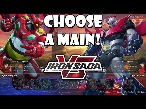 Iron Saga VS - How to Choose your Main Character!