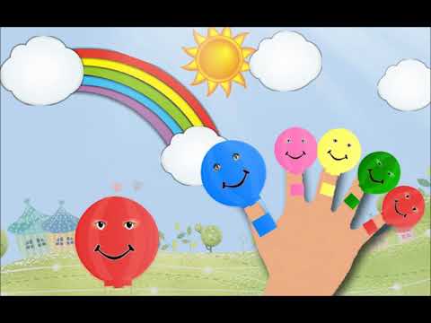 Renkli Parmak Ailesi -Çocuklara Renkleri Öğreten Şarkı-Animasyon/ PAMBUŞ TV-ÇOCUK ŞARKILARI