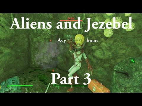 Fallout 4: Automatron - Finding an Alien and Picking Up Jezebel! Pt. 3
