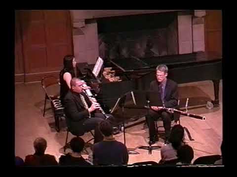 Glinka Trio Pathetique for Clarinet, Bassoon & Piano in d minor