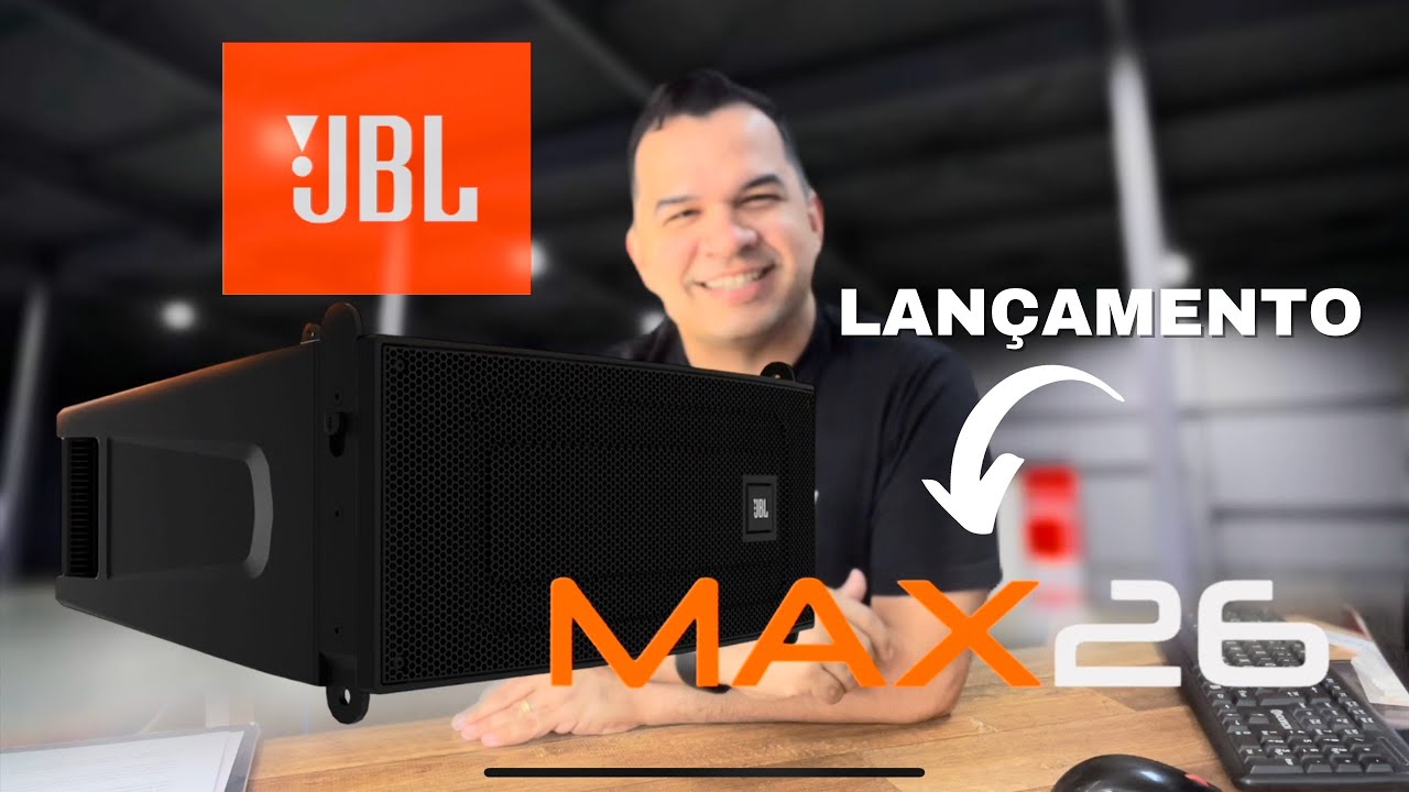 Miniatura da avaliação em vídeo de Caixa de Som Amplificada Bluetooth JBL Max 12 350W RMS Preto
