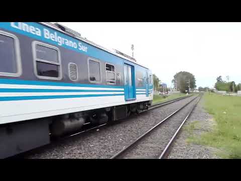 CNR DMU 1007-1024 Con el Ploteo de "La Linea 144" en Laferrere! 4/11/21