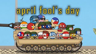 Cover art for April Fools Day Countryballs
