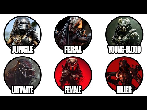 Every Single PREDATOR / Yautja Variant Explained