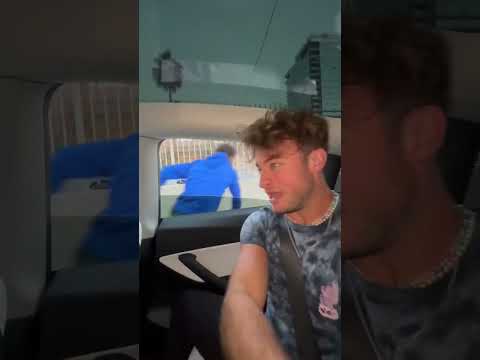 WHEN HE SAW I WAS WEARING HIS HAT 😂 - #shorts ￼