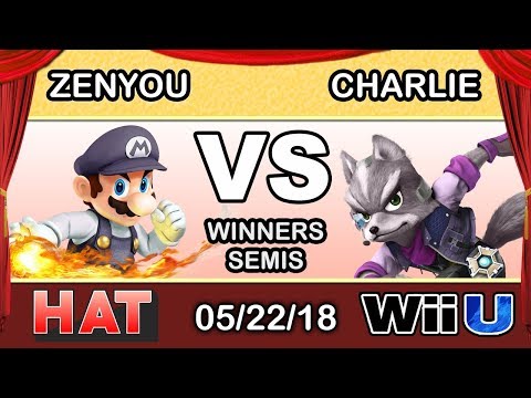 HAT 23 - eM | Zenyou (Mario) Vs. Charlie (Fox) Winners Semis - Smash 4