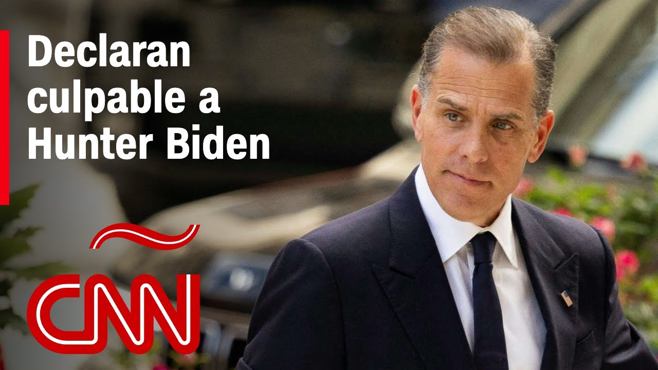 Jurado condena a Hunter Biden, hijo del presidente de EE.UU., por todos los cargos en caso de arma