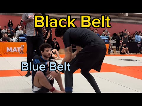 Blue Belt Defeats Black Belt In Jiu Jitsu Competition