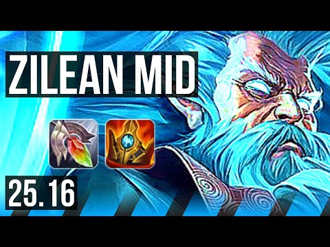 ZILEAN vs YONE (MID) | 3/3/17 | EUW Diamond | 25.16