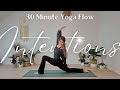 INTENTIONS 30 Min Yoga Class For Mindful Transformation New Year 2023 Beginner Yoga Challenge