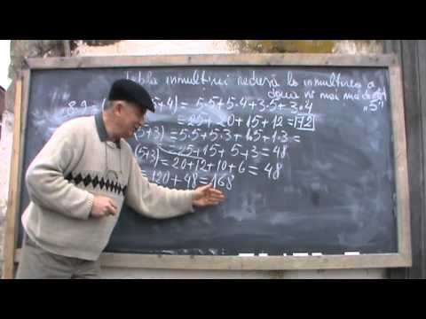 2. Bazele Matematicii: Lectia19 - Tabla Inmultirii pe intelesul tuturor 2/12
