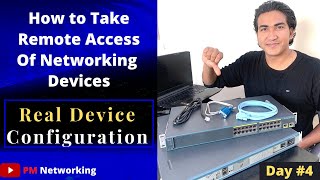 Day-4 | How to Remote  access Routers | Complete Configuration on Real Devices | #Cisco 2800 Series