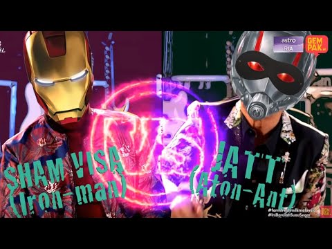 Gegar Vaganza 2019 Sham vs Jat (Lawak) angguk2 geleng2