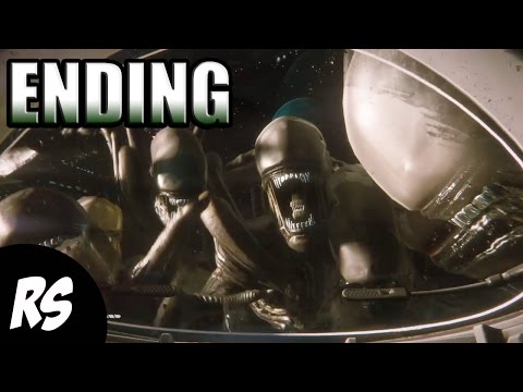 Alien Isolation Walkthrough Gameplay Part 29 - ENDING - FINAL MISSION (PS4)