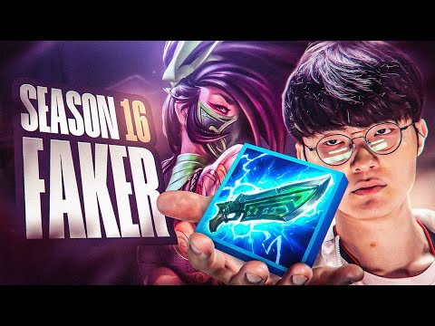 FAKER ABUSING *GUNBLADE AKALI* SEASON 16