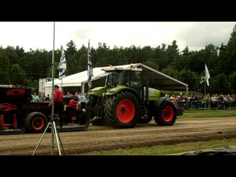 brecht kerckaert met de claas aris op TT aalter 2010
