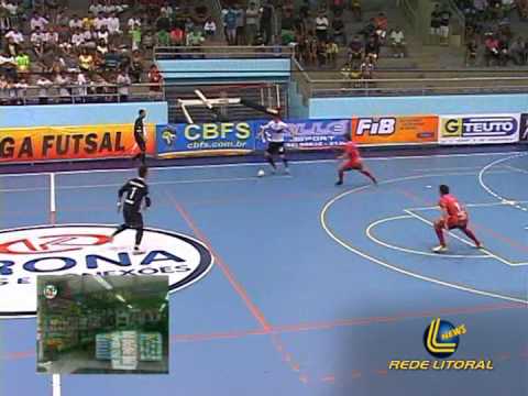 Gols ADDP Cabo Frio/RJ 7 x 1 São Paulo/FIB - 11ª Rodada da Liga Nacional de Futsal - 26.08.2014