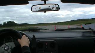 preview picture of video 'Autocross at Västerås air-field with my girlfriend in the passenger seat'