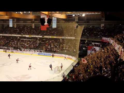 HOCKEY - EBEL - FINALE PLAY-OFF GARA 2 - Bolzano - Salisburgo 4:2 - Gol di MacGregor Sharp (3:2)