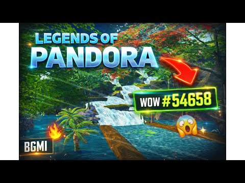 LEGENDS OF PANDORA 😱 | BGMI WOW Mode | Wow Code 54658 | Best Adventure Parkour Gameplay
