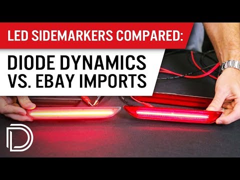 LED Sidemarkers Compared: Diode Dynamics vs eBay Imports