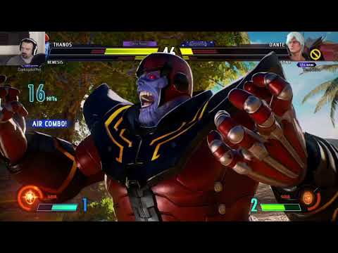 MvC Infinite: Week 2 Online Play pt19 - vs. Dante/Jedah