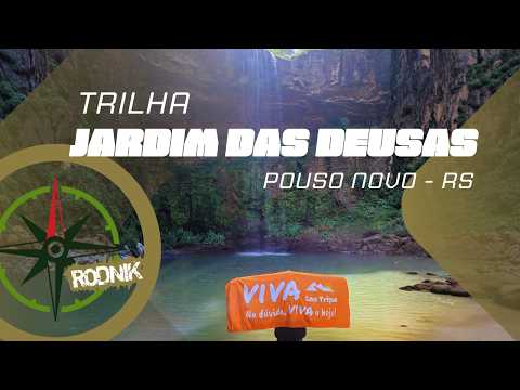 TRILHA CASCATA JARDIM DAS DEUSAS: O Paraíso Escondido em Pouso Novo - RS