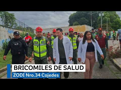 BRICOMILES DE SALUD #FANB #VenezuelaRenace #Triunfar #Venezuela #Cojedes #Salud 