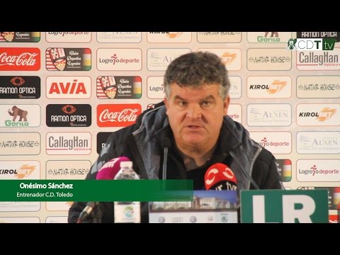 Resumen de la rueda de prensa de Onésimo Sánchez - Jornada 23 (Temp. 16/17)
