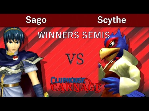Clubhouse Carnage 2  WINNERS SEMIS - Sago (Marth) vs Scythe (Falco)