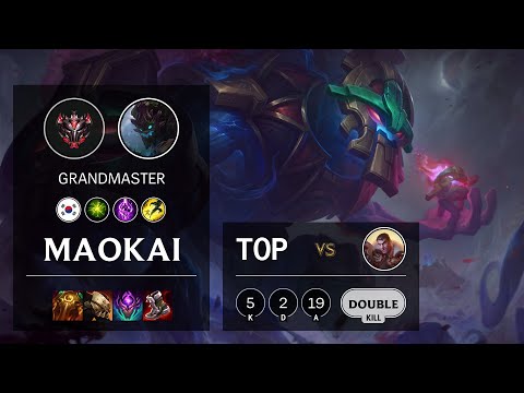 Maokai Top vs Jayce - KR Grandmaster Patch 11.6