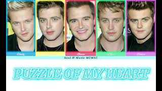 Puzzle Of My Heart - Westlife  Lyrics Color Coded