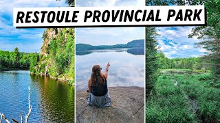 RESTOULE PROVINCIAL PARK | Tour, Review & Our Camping Experience