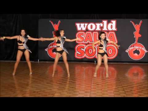 World Salsa Solo 2015 - Open Salsa Shines Teams - Latin Steps Salsa Divas