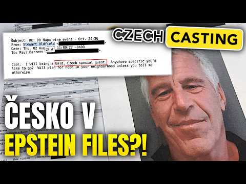 Česká Republika se objevila v Epstein files!