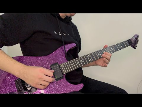 ESP LTD KH-602 Purple Sparkle Kirk Hammett Signature - Unboxing! | Sound Demo