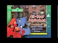 Sesame Street All Star Alphabet DVD Menu Walkthrough