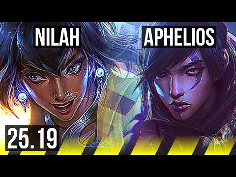 NILAH & Yuumi vs APHELIOS & Lulu (ADC) | KR Master | 25.19
