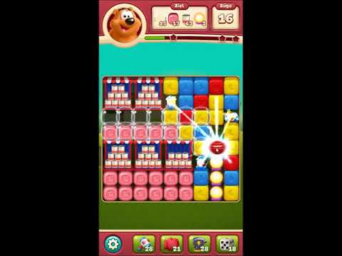 Toon Blast Level 2143 - NO BOOSTERS 🐻🐺🐱 | SKILLGAMING ✔️