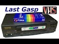 Last Gasp VHS Cheap 2000s Funai VCRs