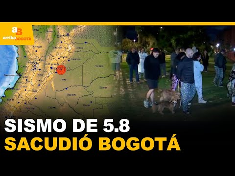 Temblor madrugador en Bogotá genera evacuaciones y alerta ciudadana | CityTv | ArribaBogotá