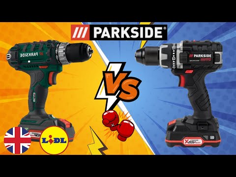 CORDLESS DRILL PARKSIDE BRUSHLESS PABSP 20-Li C2 vs PABS 20-Li D5 UK LIDL