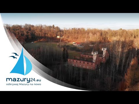 PullBack z Twierdzy Boyen, aż do panoramy Giżycka