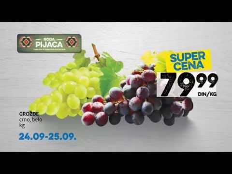 RODA: sveže i povoljno na našoj pijaci 24 - 25.09.2016.