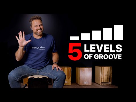 5 LEVELS OF CAJON PLAYING (Beginner to Advanced)