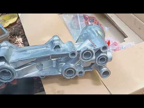 Jeep JK Oil Cooler Replacement 2013 Pentastar 3.6 Dorman 926-959 how to install
