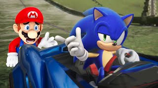 SONIC RACING CROSSWORLDS BETTER THAN MARIO KART WORLD!? (All Grand Prix + Secret Grand Prix)