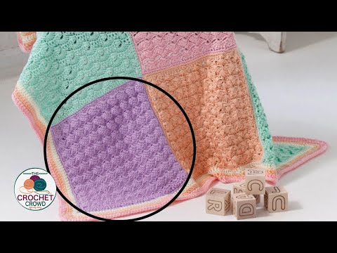 Left Hand Crochet for Beginners Baby Blanket Pattern The Crochet Crowd