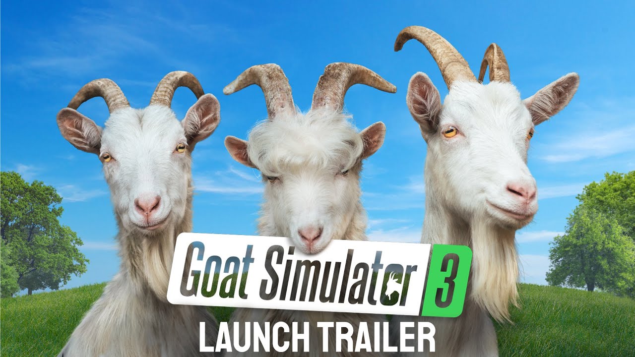 Обложка видео Релизный трейлер Goat Simulator 3