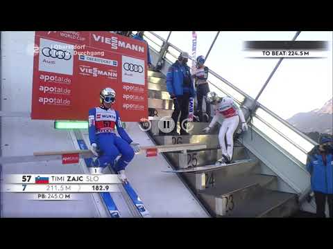 Timi Zajc 232 M (HS 235 Oberstdorf, 2nd round, March 20th 2022)